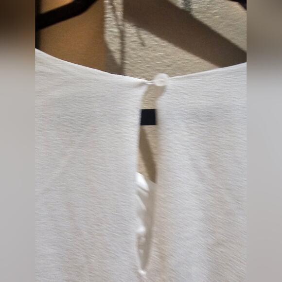 NWT Vera Wang White Tiered Tank Dress Midi White Size Size XXL - Picture 7 of 13